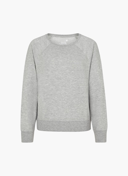 Coupe Regular Fit Sweat-shirts Sweat-shirt en jersey de modal l.grey mel.