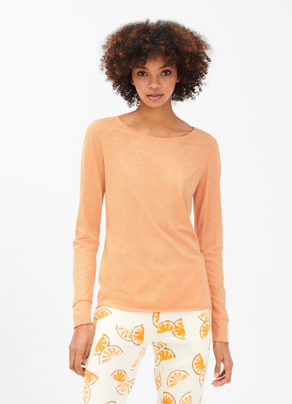 Regular Fit Long sleeve tops Longsleeve mandarine