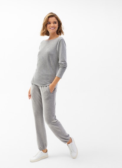 Regular Fit Nightwear Modal Jersey - Longsleeve ash grey mel.