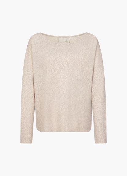 Loose Fit Sweatshirts Cashmix - Sweater sand