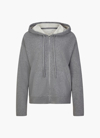 Casual Fit Jackets Hoodie Jacket ash grey mel.