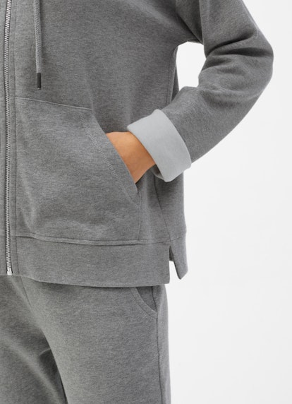 Casual Fit Jackets Hoodie Jacket ash grey mel.