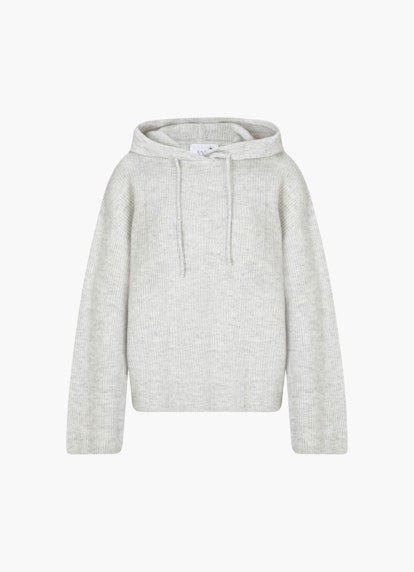 Oversized Fit Knitwear Oversized - Hoodie l.grey mel.