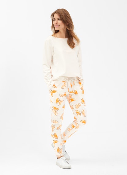 Slim Fit Pants Slim Fit - Sweatpants eggshell