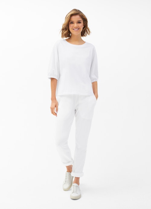 Coupe oversize T-shirts T-shirt à manches bouffantes white