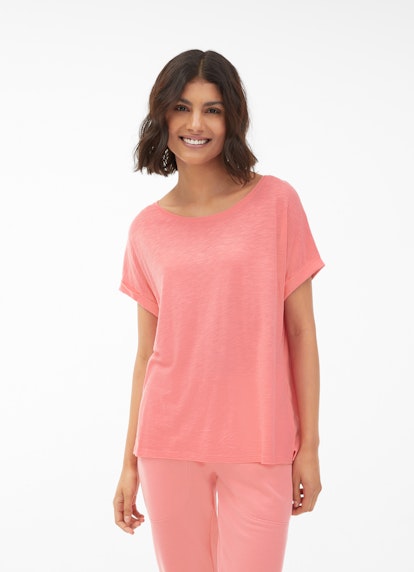 Coupe Boxy Fit T-shirts T-shirt de coupe Boxy pink coral
