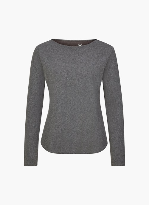 Slim Fit Sweatshirts Cashmix - Sweater meteorit mel.