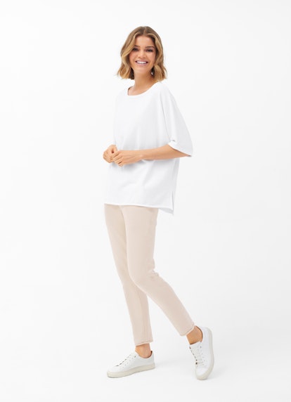 Oversized Fit Oversized Sweat - Cape white
