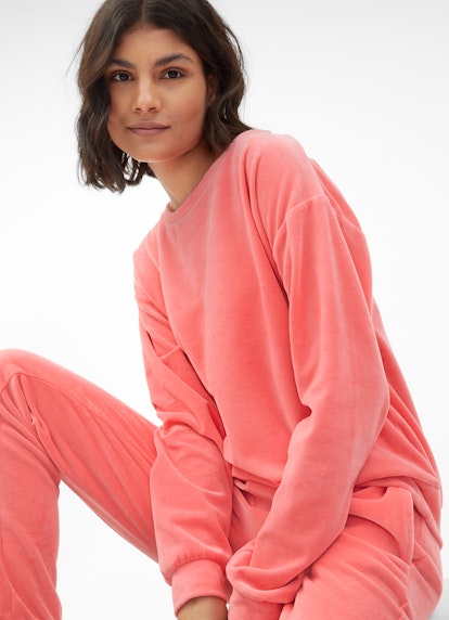 Regular Fit Sweatshirts Samt - Sweater pink coral