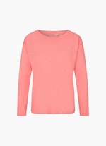 Coupe Casual Fit T-shirts à manches longues T-shirt à manches longues pink coral