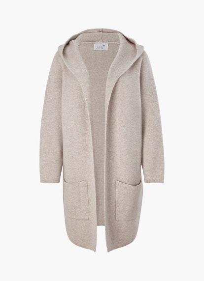 Casual Fit Strick - Mantel sand