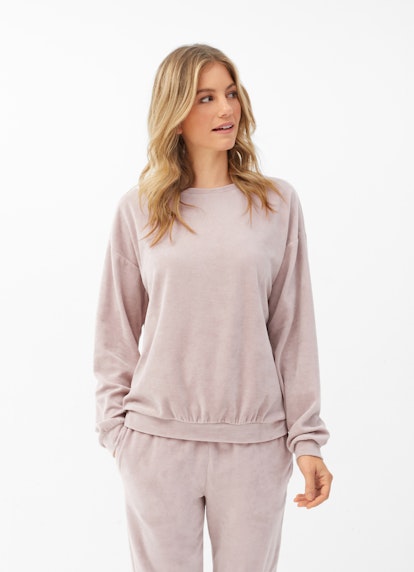 Regular Fit  Velvet Sweater woodrose
