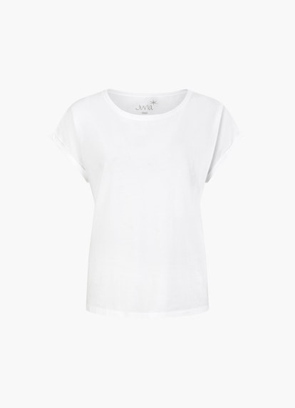 Coupe boxy T-shirts T-shirt white