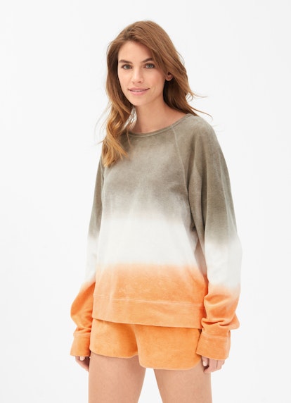 Regular Fit Sweatshirts Terry Cloth - Sweater eggshell
