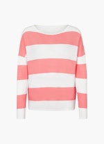 Coupe oversize Sweat-shirts Pull-over oversize en cachemire mélangé pink coral