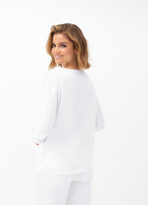 Casual Fit Long sleeve tops Longsleeve white