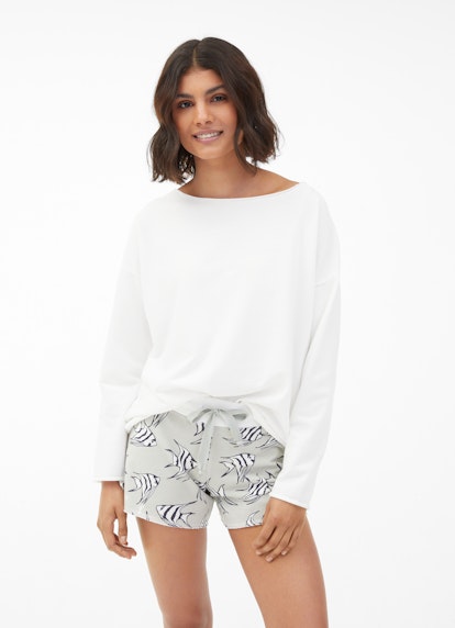 Regular Fit Shorts Shorts silver cloud