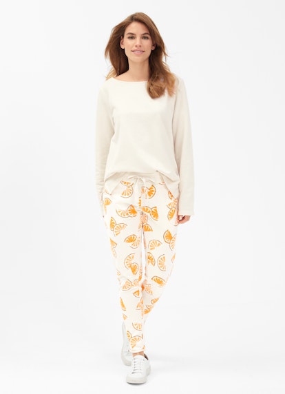 Slim Fit Pants Slim Fit - Sweatpants eggshell