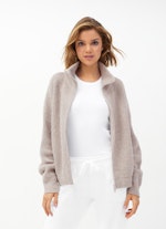 Coupe Casual Fit  Cardigan en maille sand