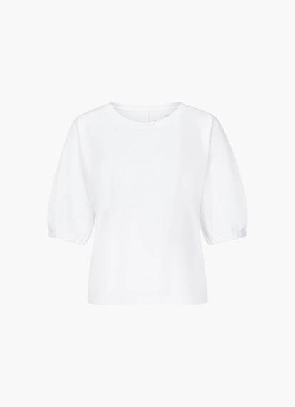 Oversized Fit T-shirts T-Shirt with Puffy Sleeves white
