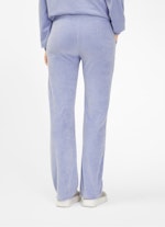 Coupe Wide Leg Fit Pantalons Pantalon de jogging en velours chalk violet
