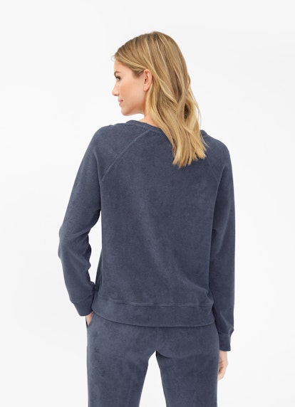 Coupe Regular Fit Sweat-shirts Pull-over en tissu éponge midnight blue