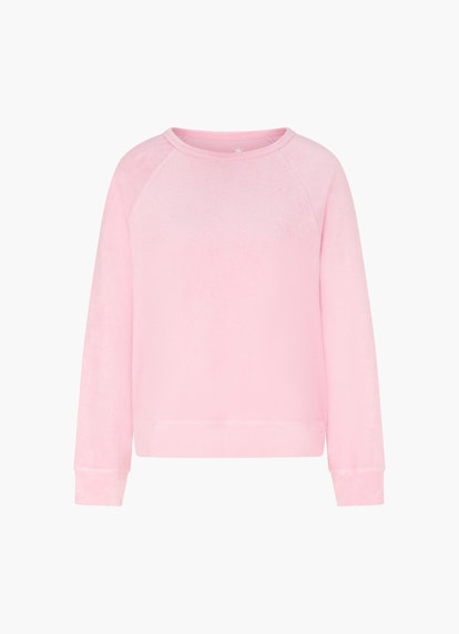 Coupe Regular Fit Sweat-shirts Pull-over en tissu éponge blossom