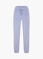 Casual Fit Pants Velvet - Sweatpants chalk violet