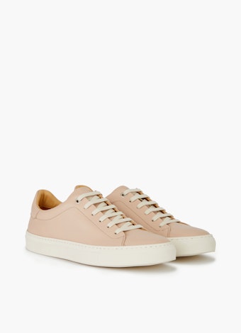 Coupe Regular Fit Chaussures Sneakers à lacets nude