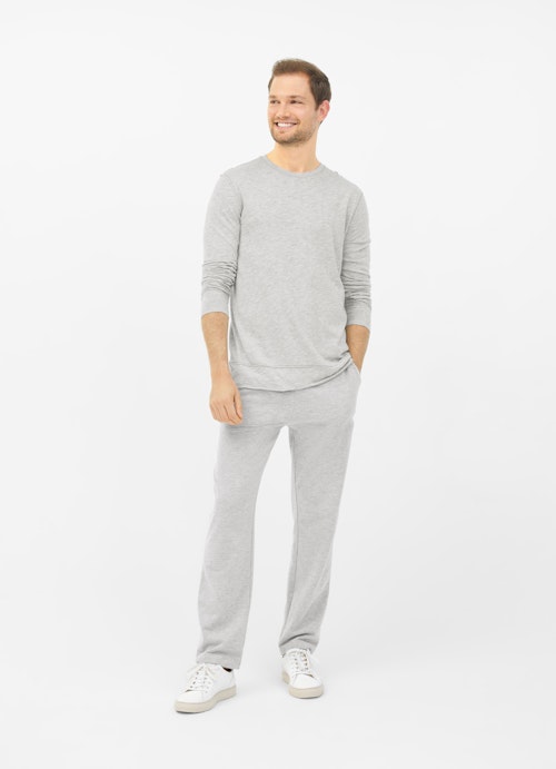 Casual Fit Longsleeves Longsleeve l.grey mel.