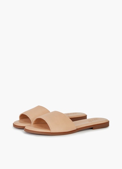 Regular Fit Shoes Mules nude
