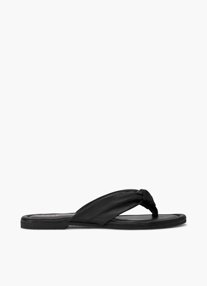 Regular Fit Shoes Flip-Flops black