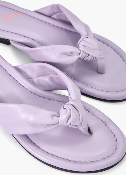 Regular Fit Schuhe Zehensteg - Pantolette chalk violet