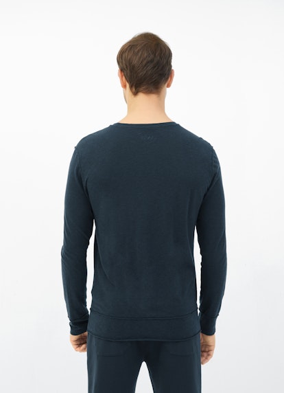 Coupe Regular Fit T-shirts à manches longues T-shirt à manches longues navy