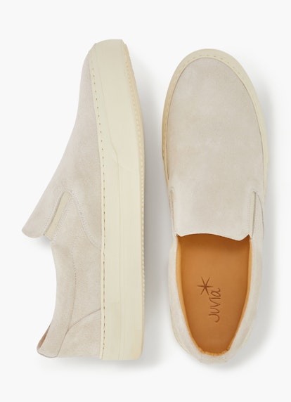Regular Fit Shoes Slip-On - Trainer eggshell