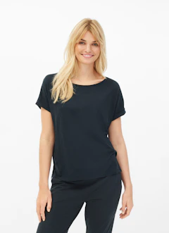 Coupe Boxy Fit T-shirts T-shirt navy