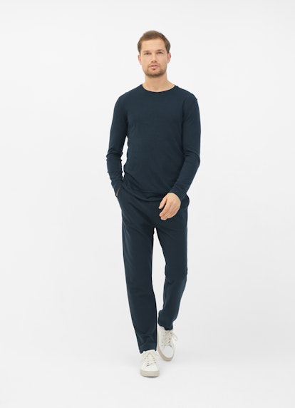 Coupe Regular Fit T-shirts à manches longues T-shirt à manches longues navy