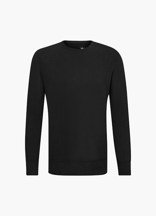 Regular Fit Long sleeve tops Longsleeve black