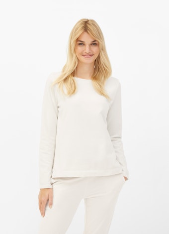 Coupe Slim Fit Sweat-shirts Pull-over de coupe slim fit eggshell