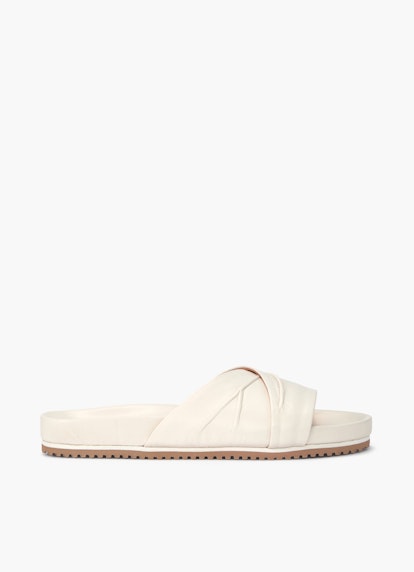 Regular Fit Shoes Slide - Mules eggshell