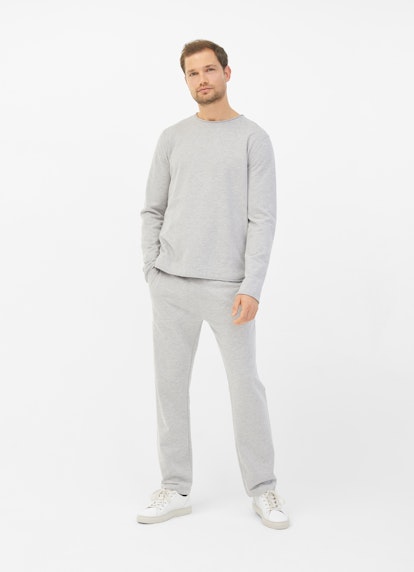 Regular Fit Sweatshirts Sweatshirt l.grey mel.