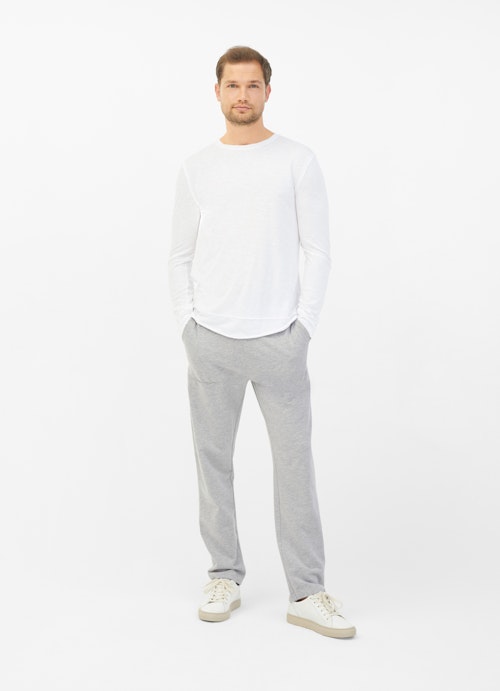 Regular Fit Longsleeves Longsleeve white