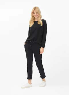 Coupe Loose Fit Pantalons Pantalon de jogging de coupe ample black