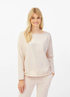 Casual Fit Sweatshirts Sweatshirt ecru