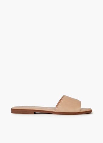 Regular Fit Shoes Mules nude