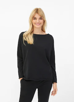 Casual Fit Sweatshirts Sweatshirt black