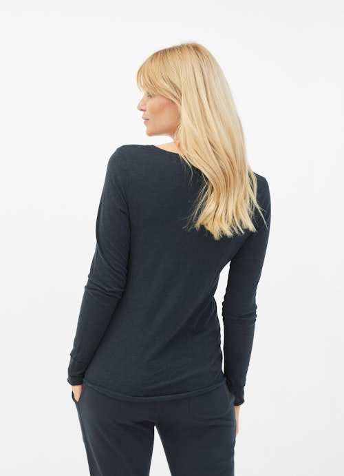 Regular Fit Long sleeve tops Longsleeve navy