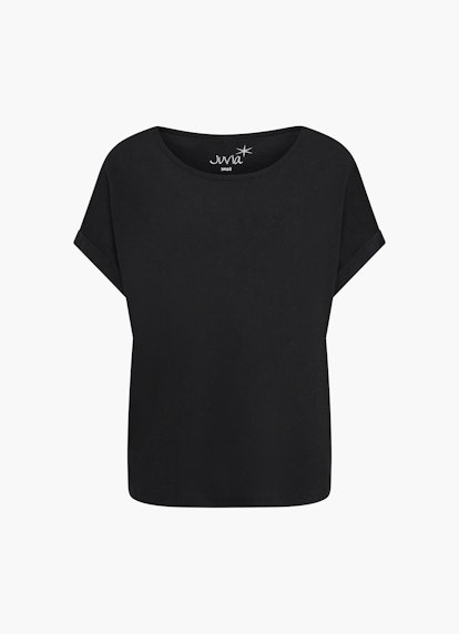 Coupe boxy T-shirts T-shirt black