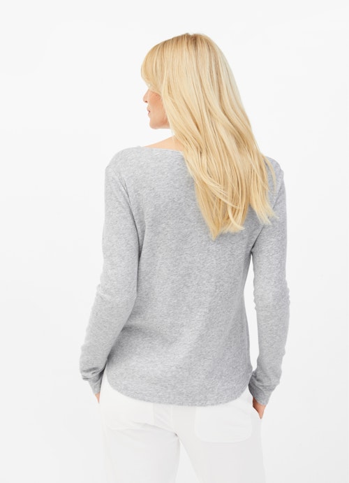 Slim Fit Sweatshirts Cashmix - Sweater l.grey mel.