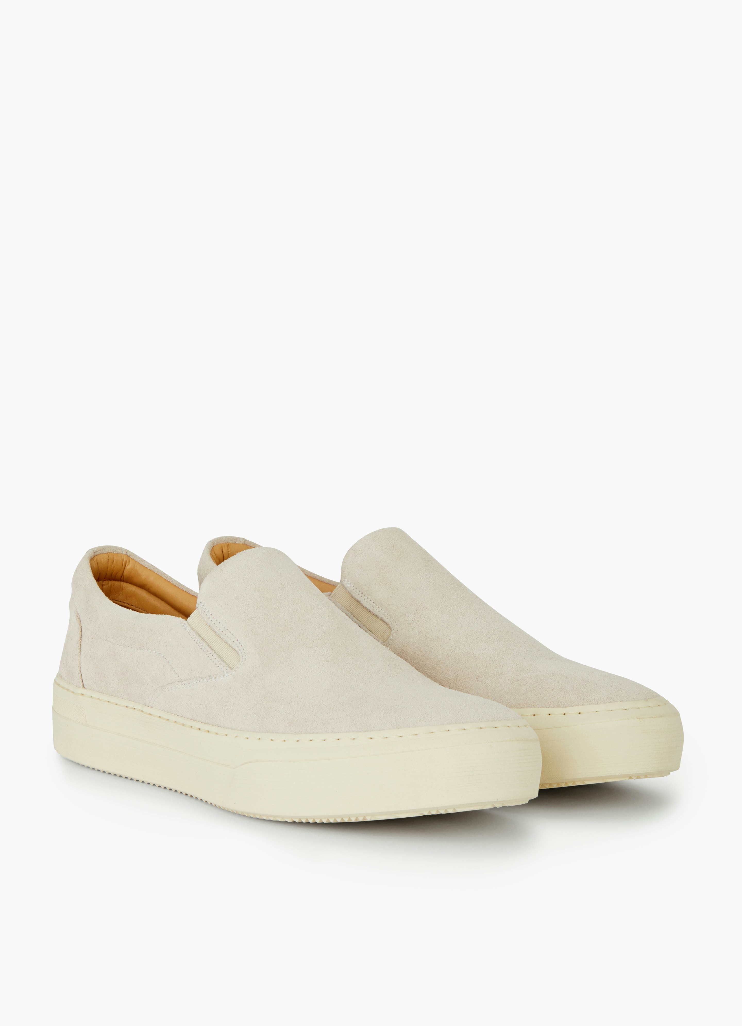 Beige Slip On Trainer Buy Shoes online at JUVIA